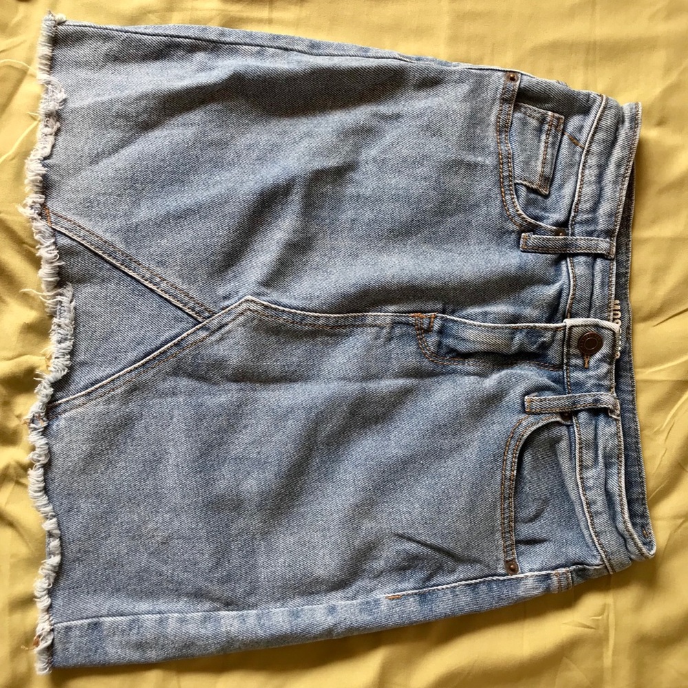 Mini Jean skirt